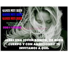 BUENAS GANANCIAS DIARIAS PARA CHICAS LINDAS