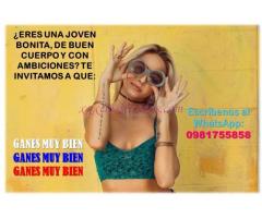 TRABAJA COMO ESCORT VIP, DE LAS QUE GANAN BUENA REMUNERACIÓN