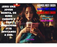 ¿Bonita, joven y con buena presencia? Esta es tu oportunidad