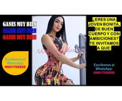¿Tienes elegancia, encanto natural y ganas de superarte?