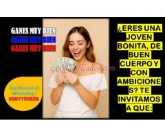 Trabajo Elegante Para Chicas Bonitas Y Ambiciosas